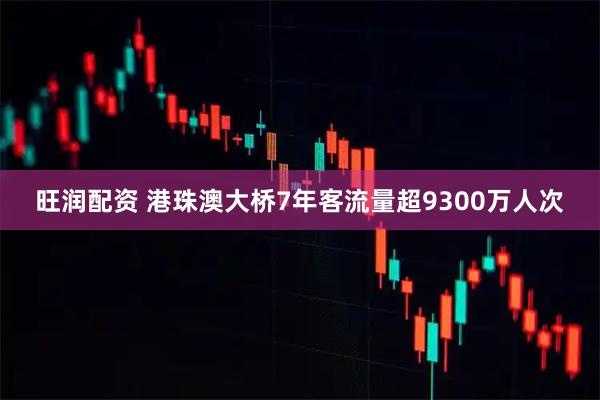 旺润配资 港珠澳大桥7年客流量超9300万人次